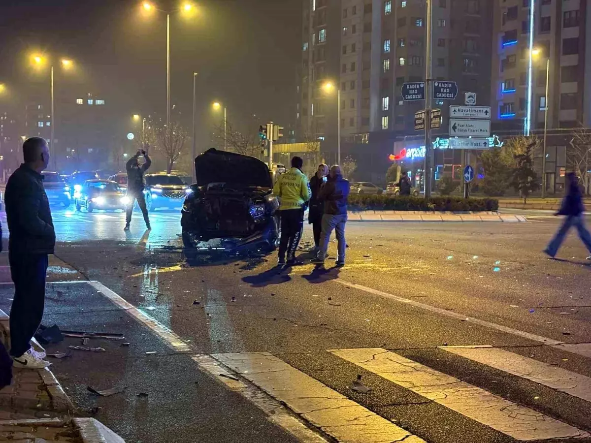 Kayseri’de Trafik Kazası: Yaralı Yok