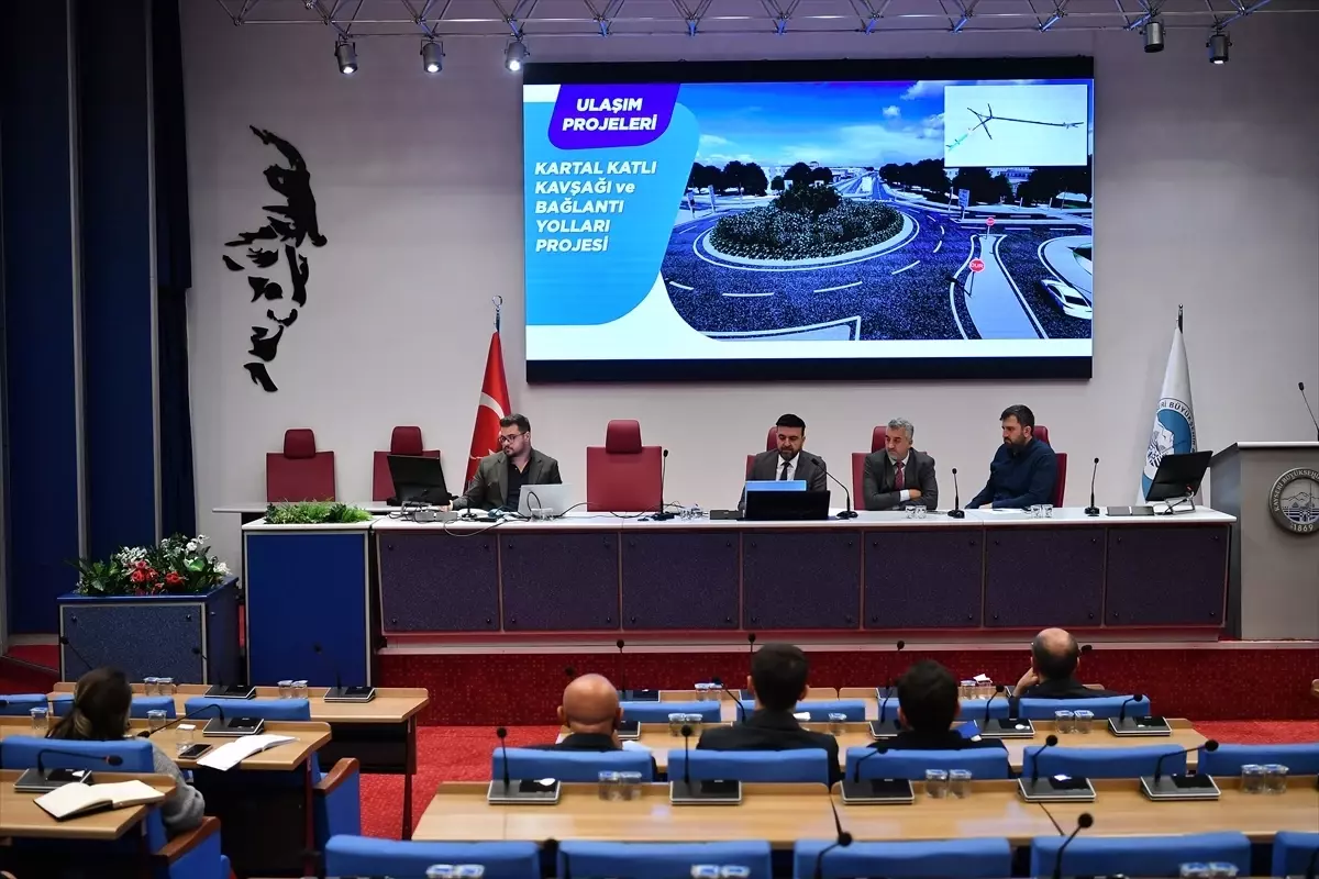 Kayseri’de Kartal Kavşağı ve Bağlantı Yolları Projesi Değerlendirme Toplantısı Gerçekleşti