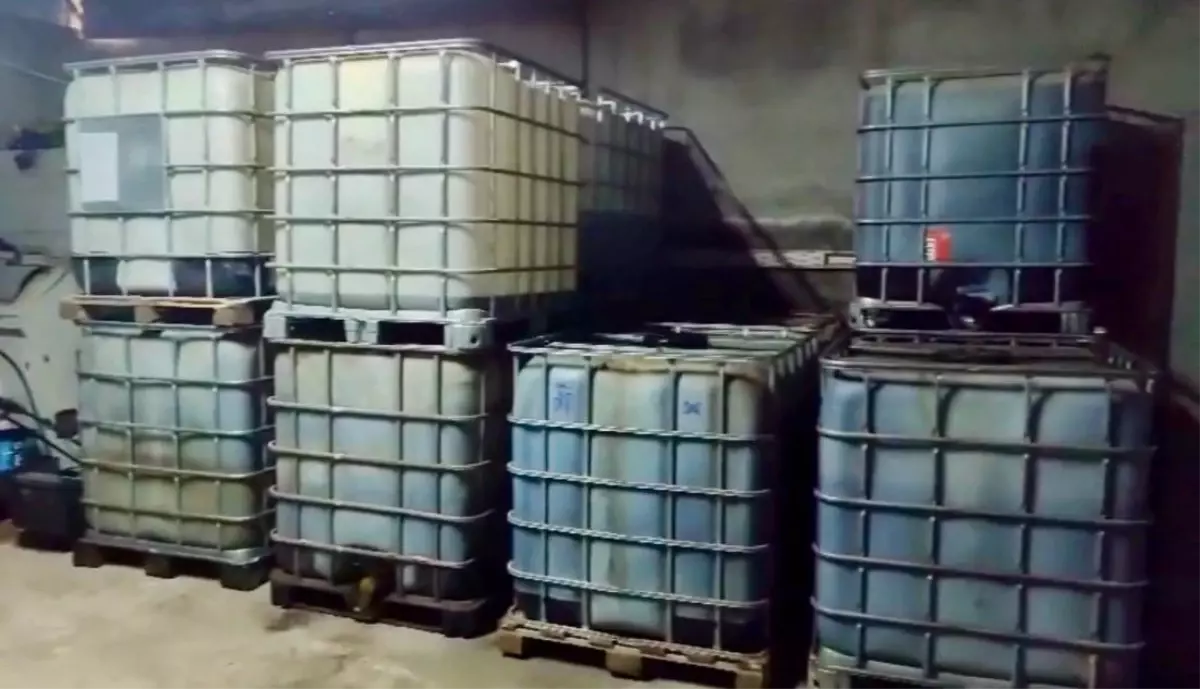 Kırşehir’de 33 Bin Litre Sahte Akaryakıt Ele Geçirildi