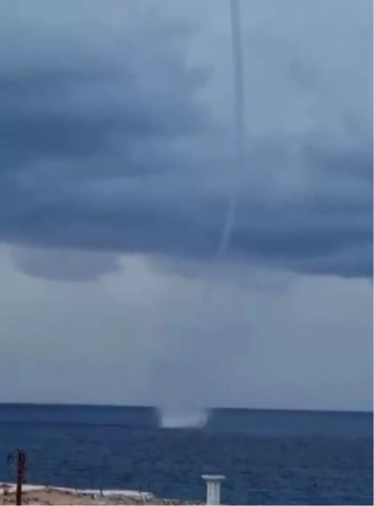 Girne’de Hortum Oluştu