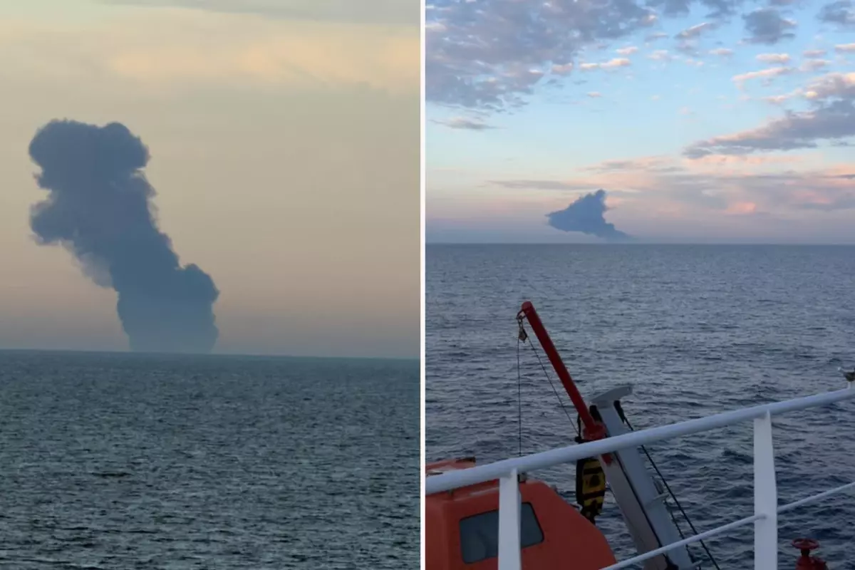 KAIROS Tankerinde Yangın: 25 Personel Kurtarıldı