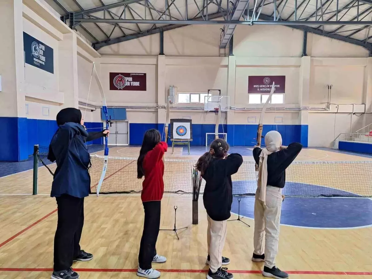 Korkut’ta Yoğun Okçuluk Kursu Devam Ediyor