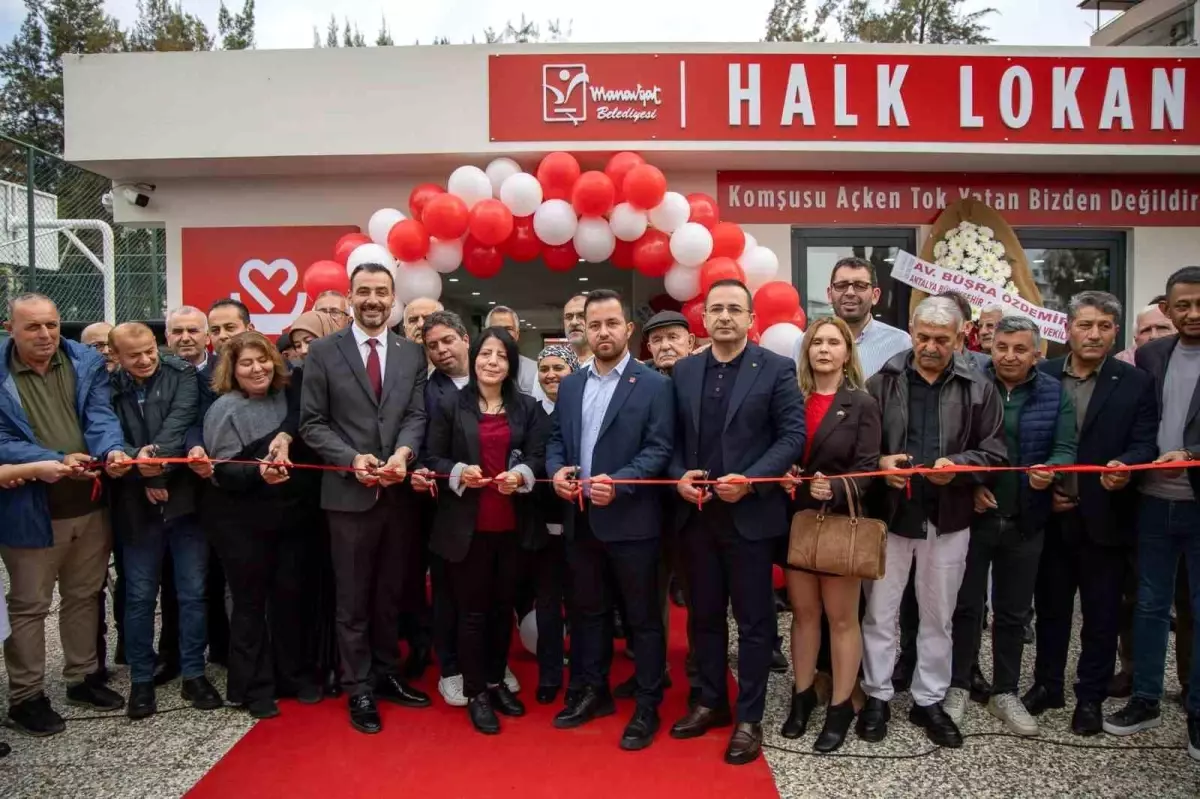 Manavgat’ta İkinci Halk Lokantası Açıldı