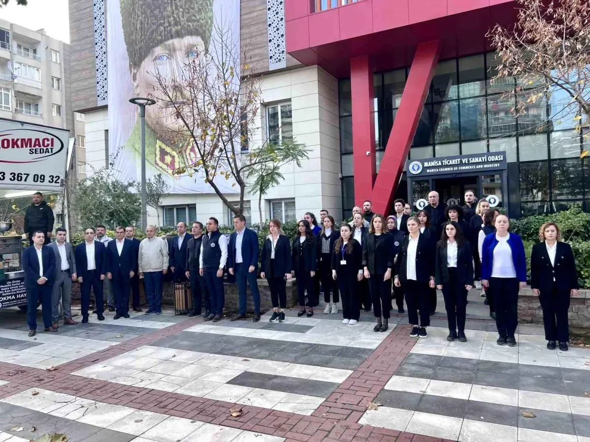 Atatürk’ün Ebediyete İntikalinin 87. Yıldönümünde Manisa’da Anma Töreni