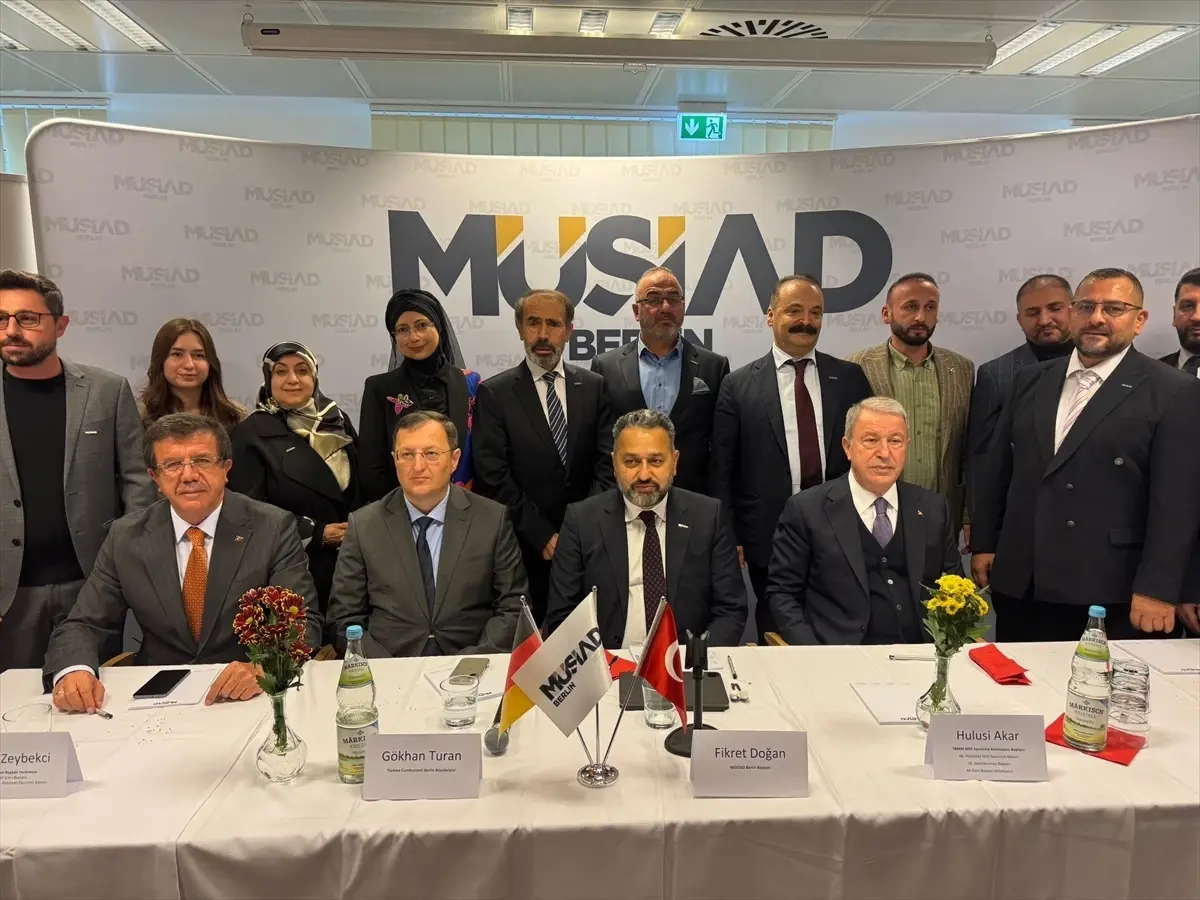 MÜSİAD Berlin Şubesinde Almanya‑Türkiye Ekonomik İlişkileri Üzerine Kritik Toplantı Gerçekleşti