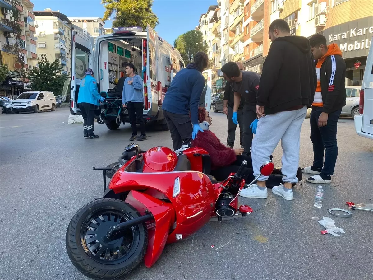Nazilli’de Motosiklet‑Minibüs Çarpışmasıyla İki Yaralı