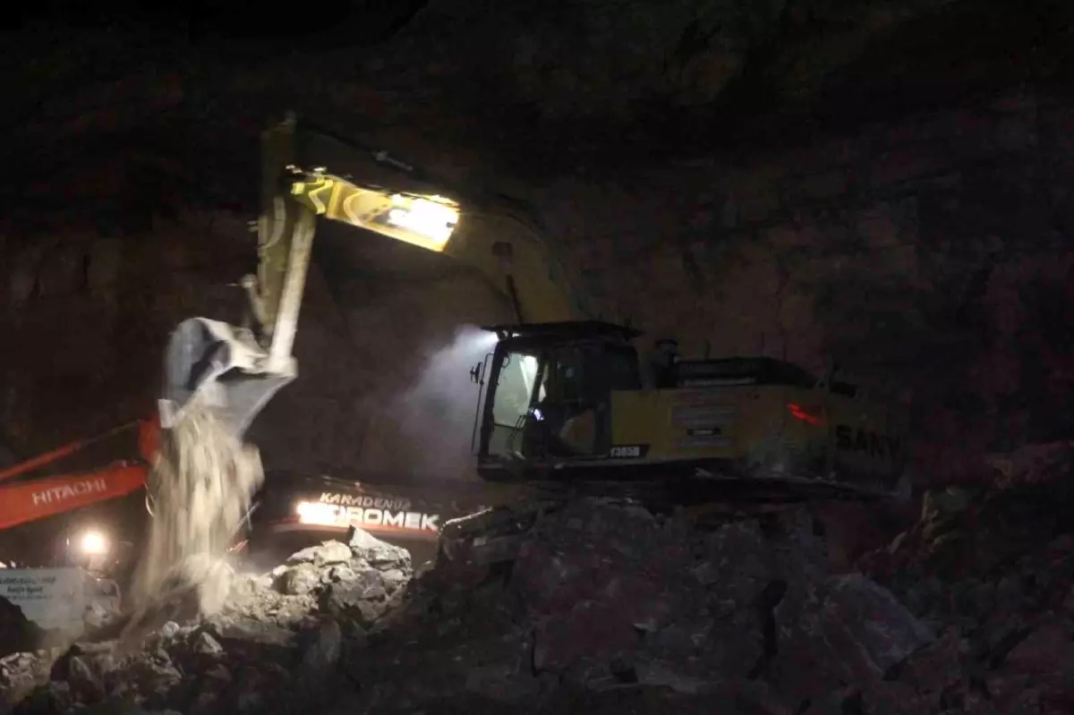 Ordu’da Taş Ocağında Göçük: 2 Kişi Enkaz Altında