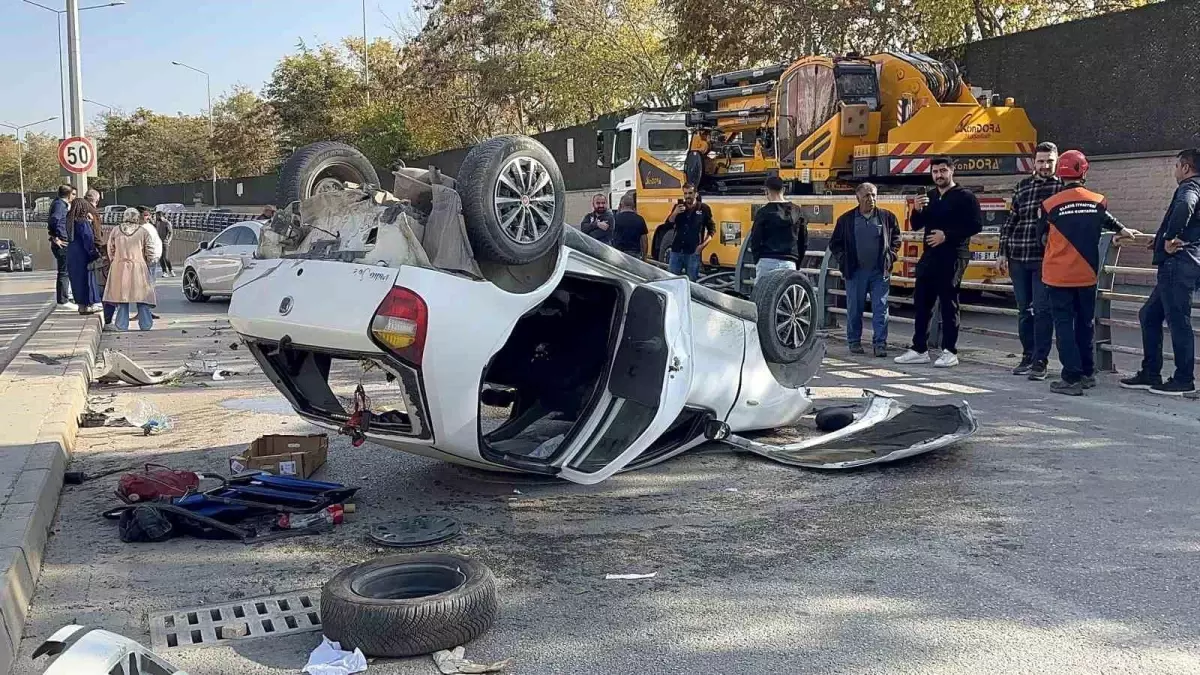Elazığ’da Kaza: 2 Yaralı