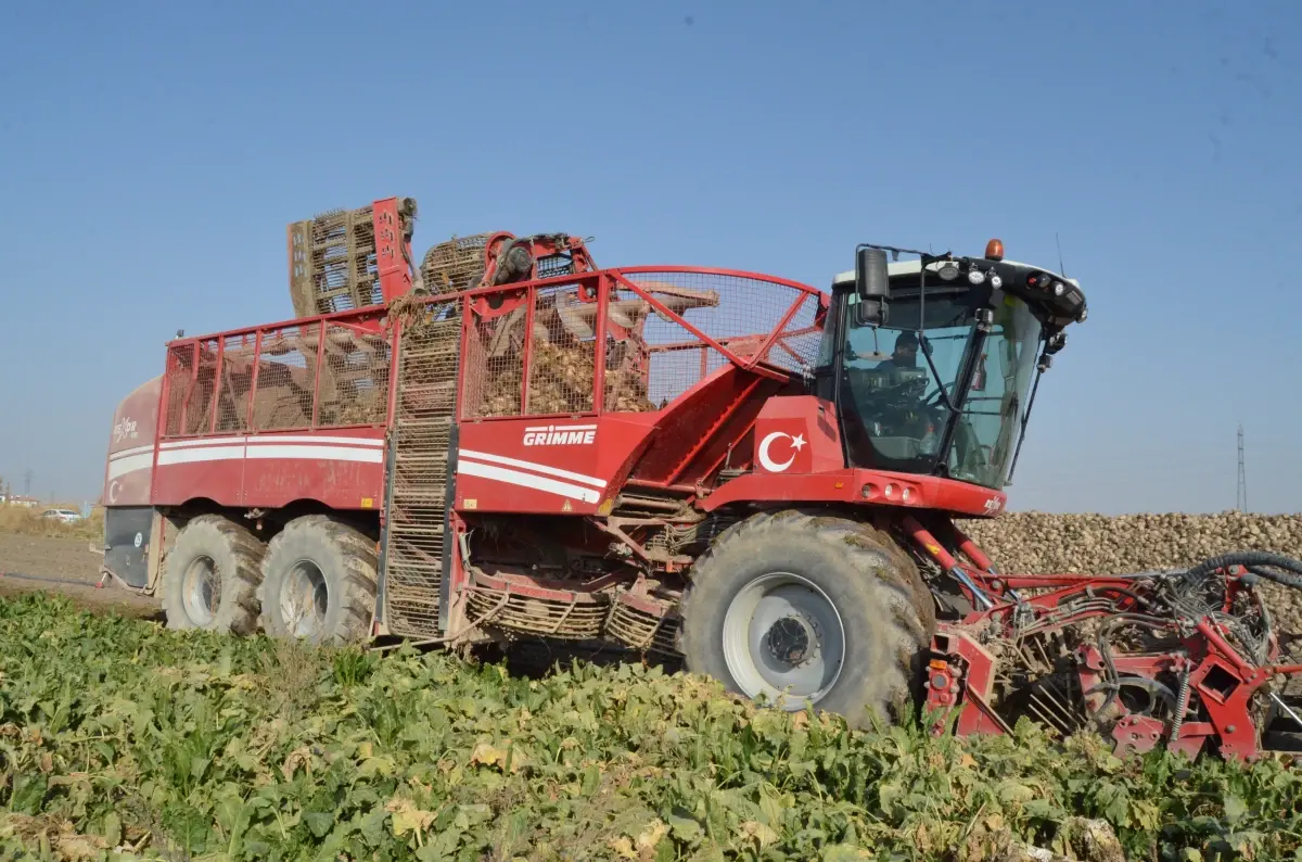 Aksaray’da Pancar Hasadı Sevinci