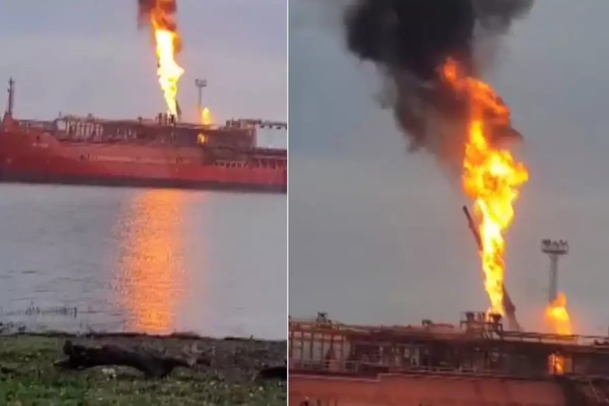 Rus güçleri, Ukrayna’da Türk gemisini vurdu