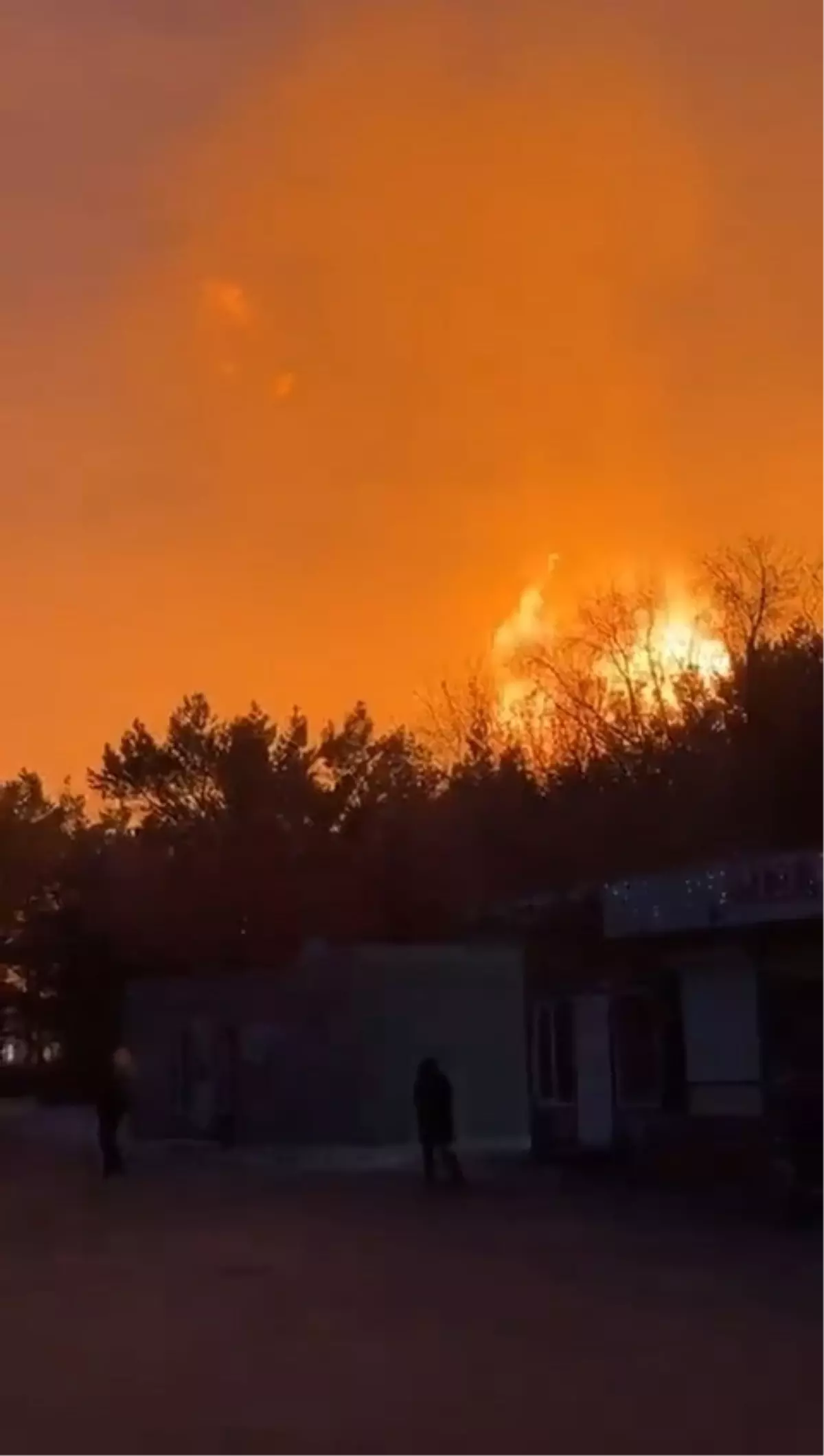 Omsk’ta Şok Patlama: Doğal Gaz Boru Hattı Alev Aldı!