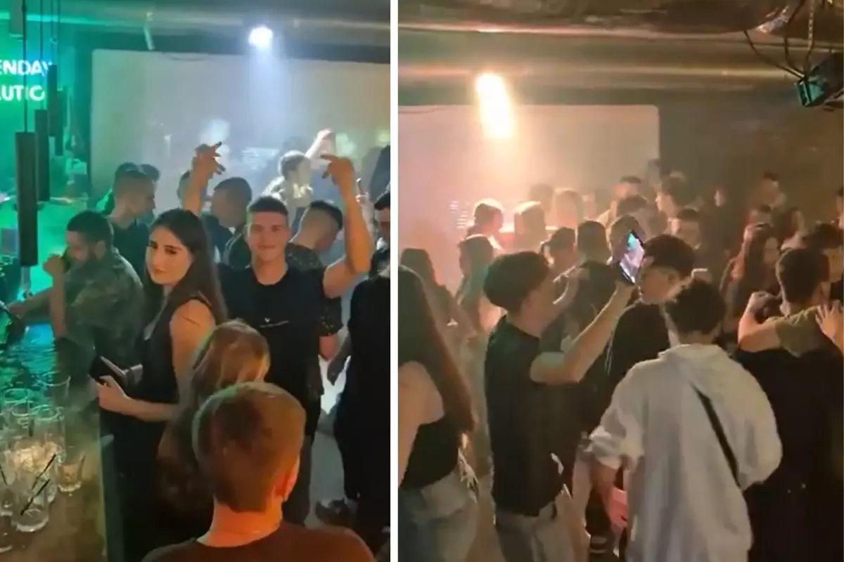 Rusya’nın vurduğu Harkiv’de tartışmalı görüntüler: Gençler Rusça şarkılarla eğlendi