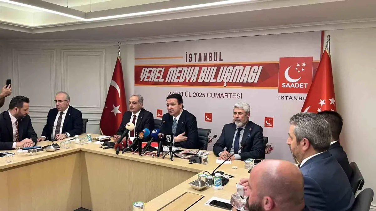 Saadet Partisi’nden Yerel Medya Buluşması