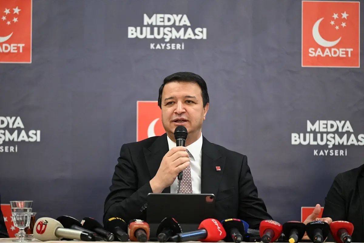 Saadet Partisi Genel Başkanı Mahmut Arıkan, Kayseri’de Seçim İşbirliği Açıklaması ve Yeni Kalkınma Planı Detayları