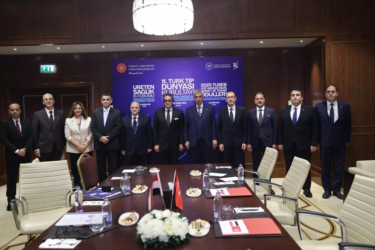 Bakan Memişoğlu’ndan Mısır ile Sağlık İşbirliği