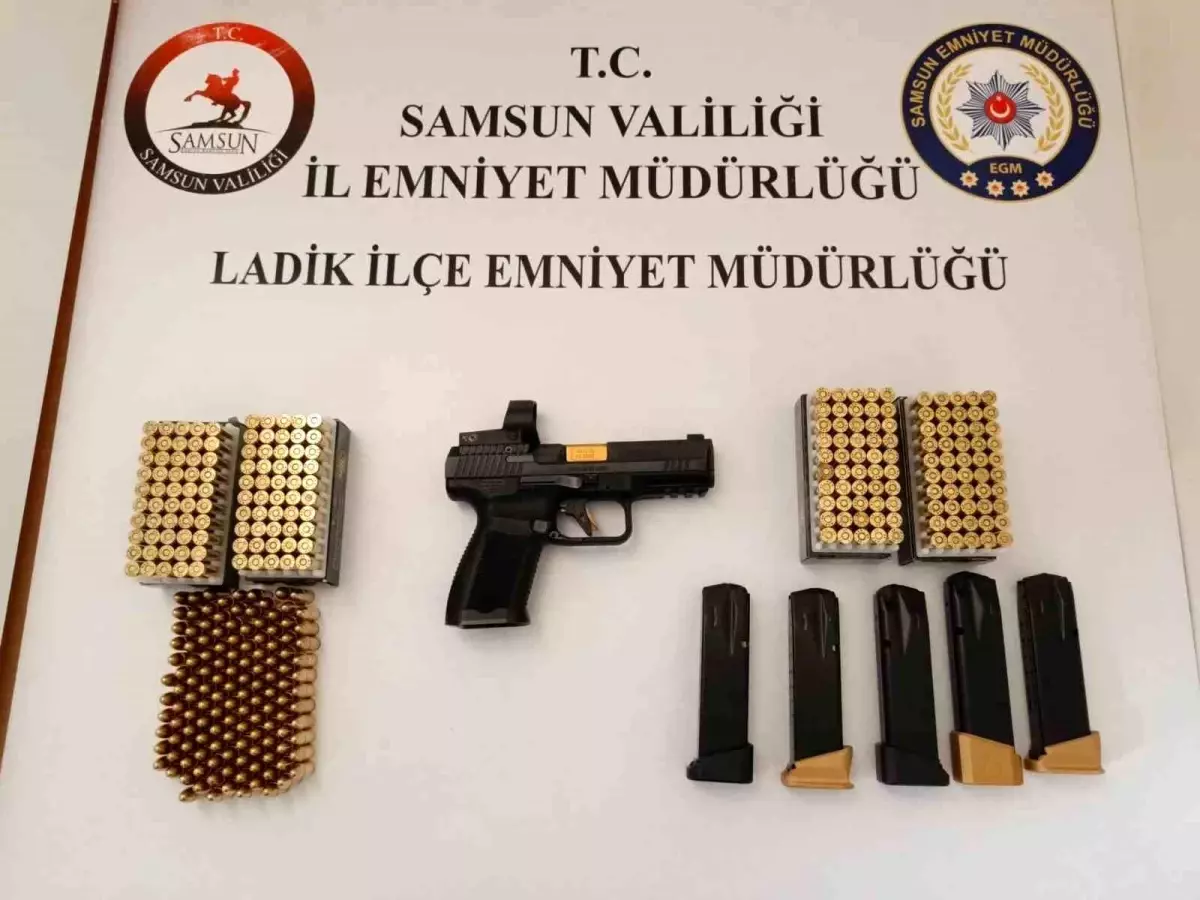 Samsun’da Havaya Ateş Eden Şahıs Yakalandı