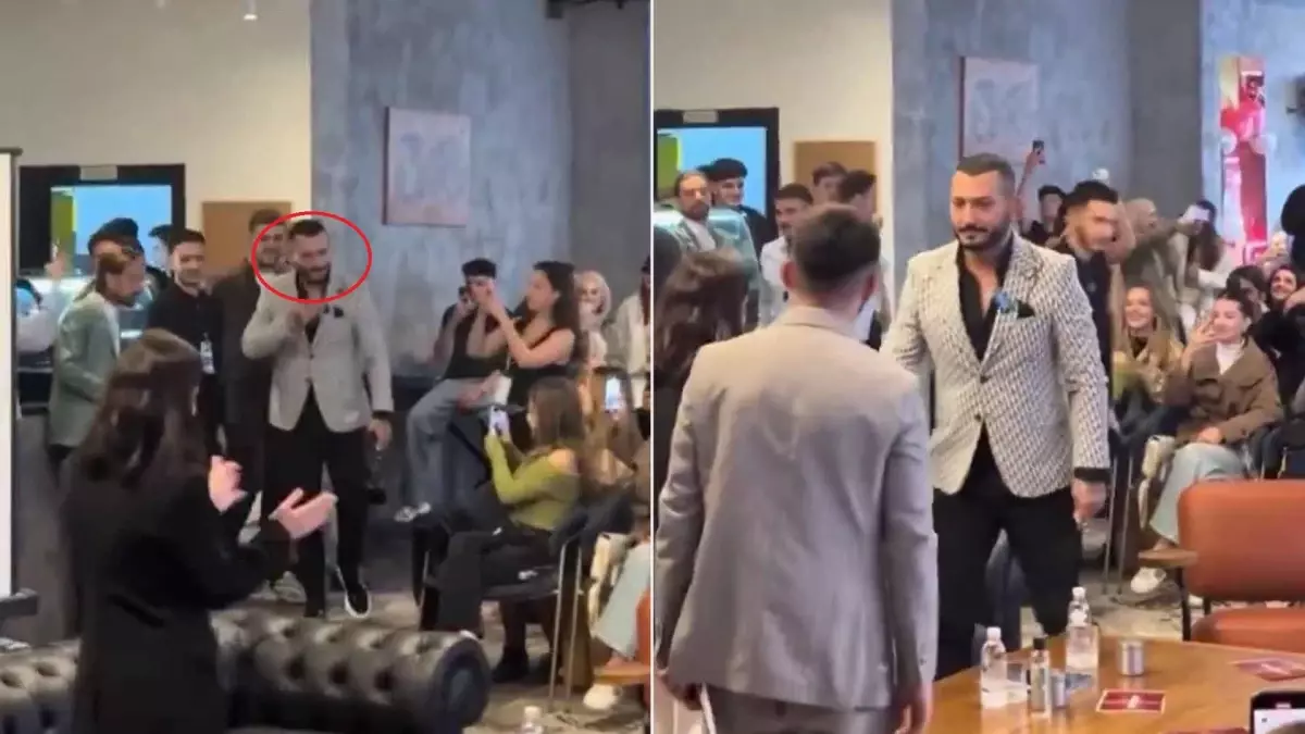 Şaşırtan Görüntü! İzdivaç Yarışmacısı Erol Yıldırım Üniversite Söyleşisinde Alkışlarla Karşıllandı