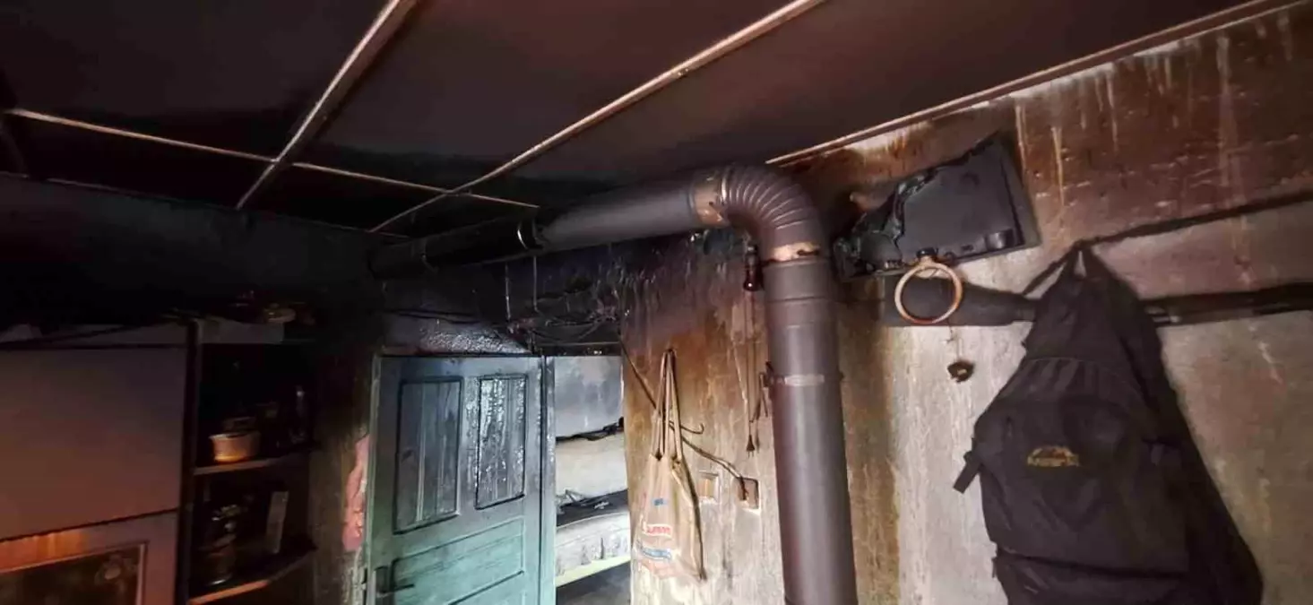 Konya’da Müstakil Ev Yangında Kül Oldu