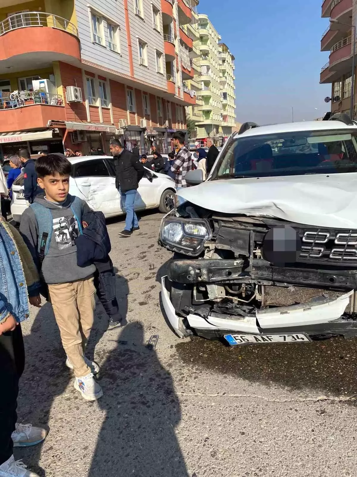 Siirt’te Şiddetli Trafik Çarpışması: 1 Yaralı