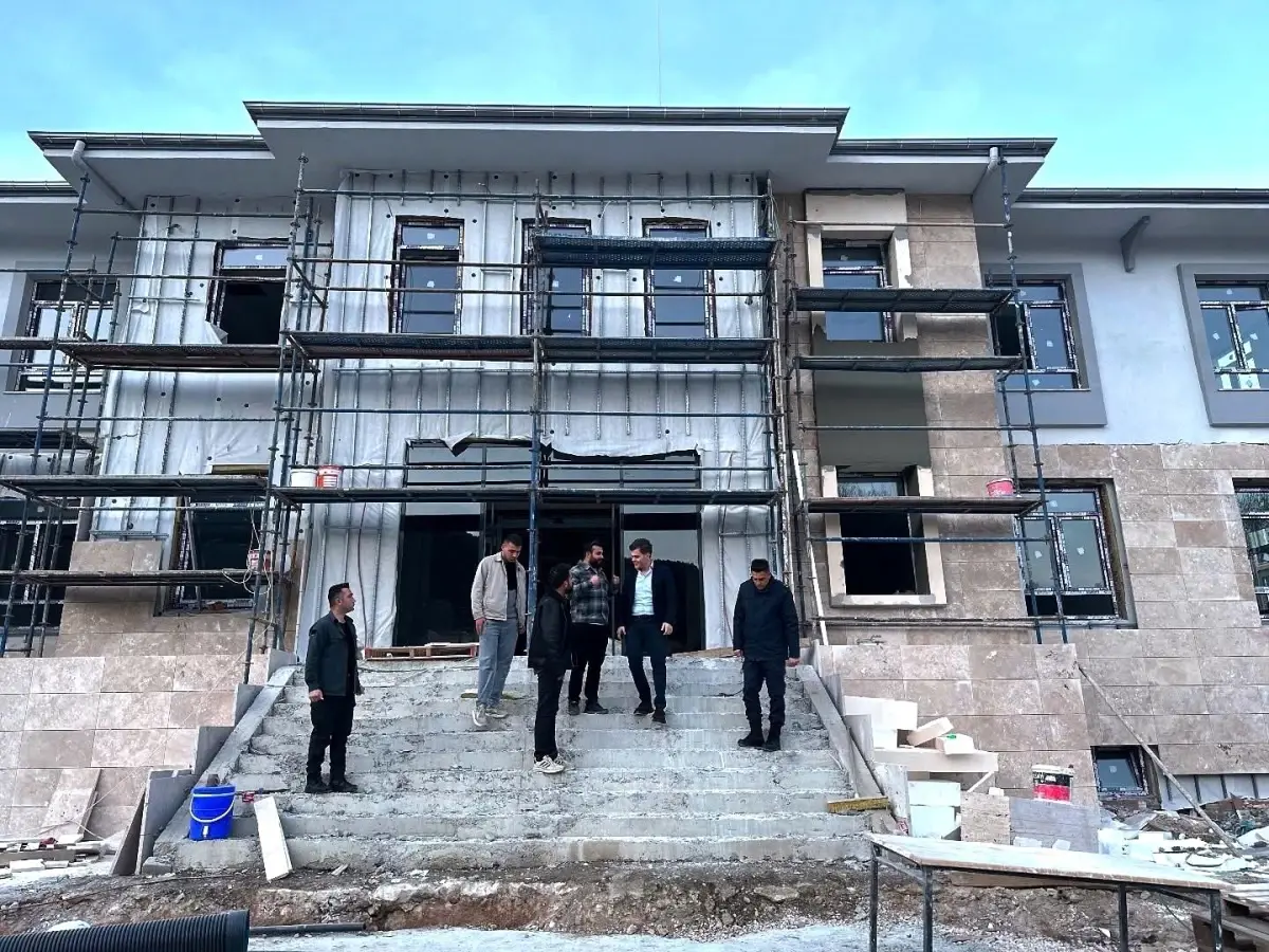 Simav Jandarma Yeni Hizmet Binası İnşaatı %85 Tamamlandı!