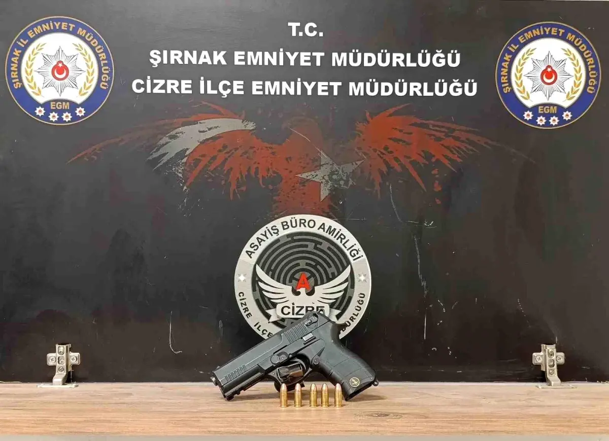 Cizre’de Silahlı Tehdit: Zanlı 20 Dakikada Yakalandı