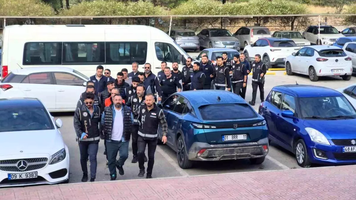 Bodrum’da Suç Örgütü Operasyonu