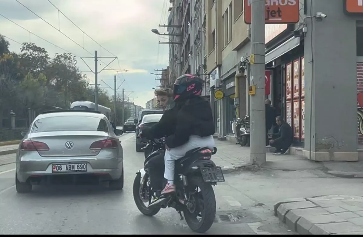 Eskişehir’de Gürültülü Motosiklet Rahatsızlık Yarattı