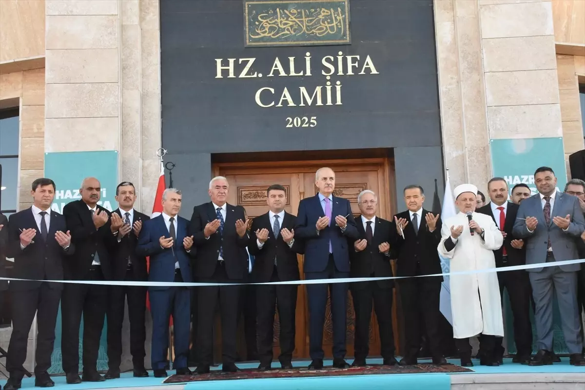 Hz. Ali Şifa Camisi Aksaray’da Açıldı