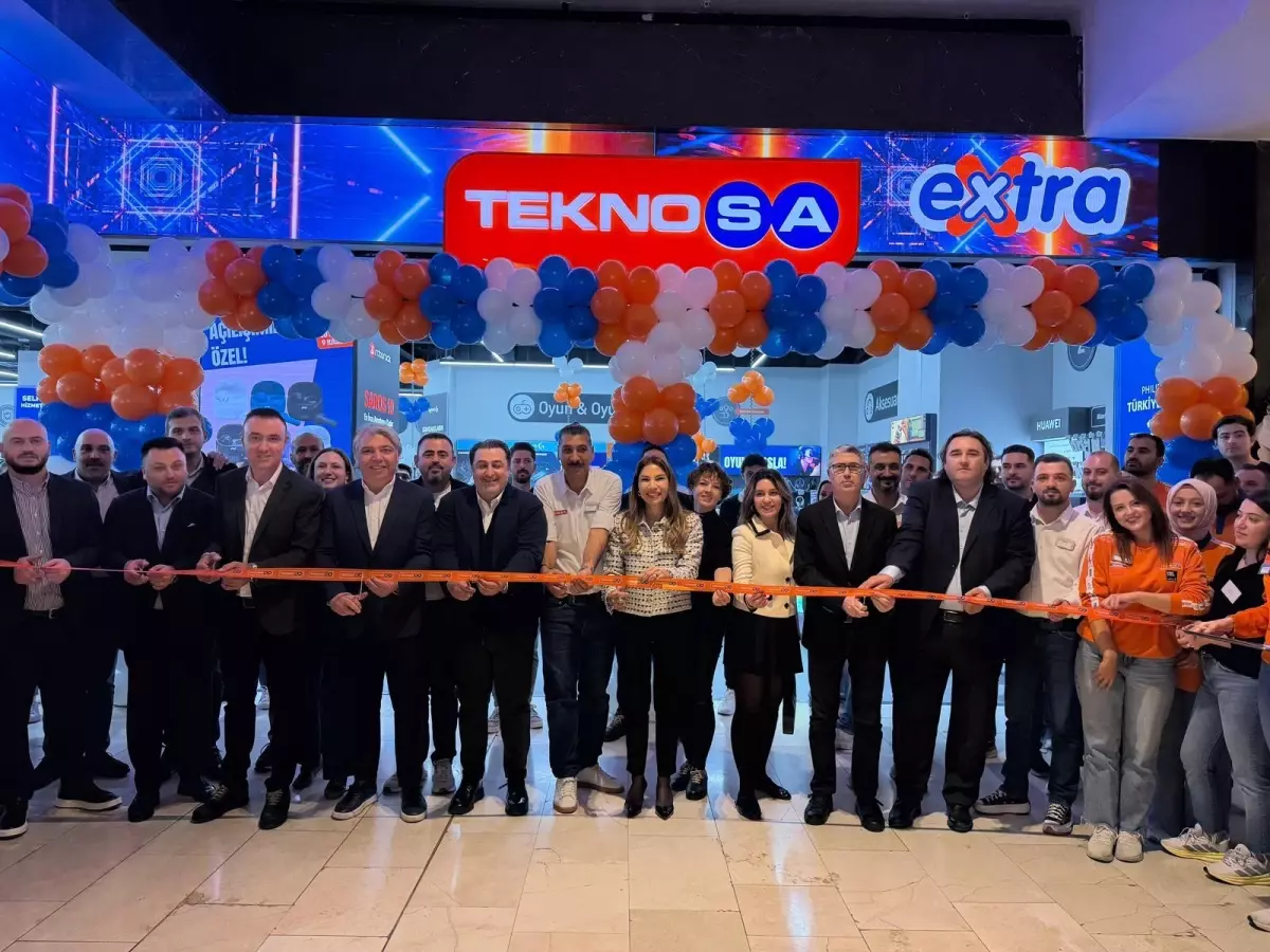 Teknosa Samsun’da Üçüncü Mağazasını Açtı
