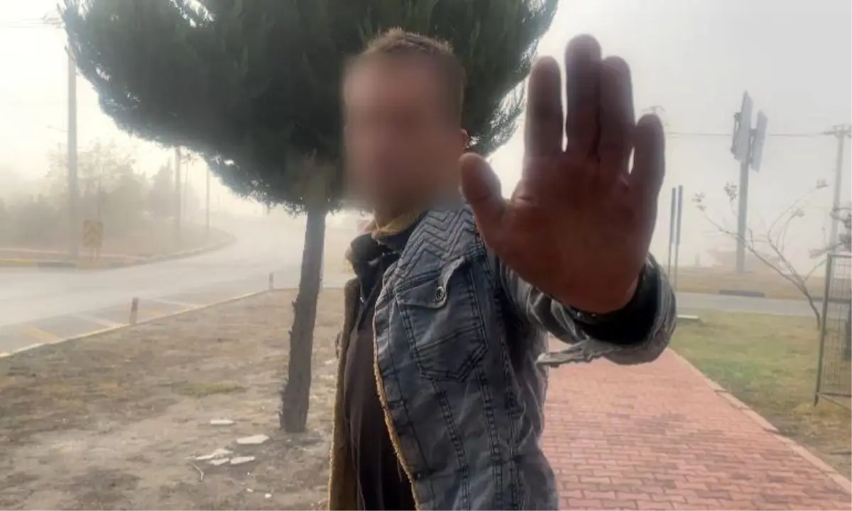 Burdur’da Ters Yön Kamyon Sürücüsü Gazetecilere Tepki Gösterdi