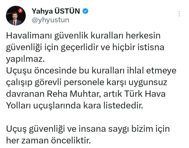 THY Havalimanını Birbirine Katan Reha Muhtar