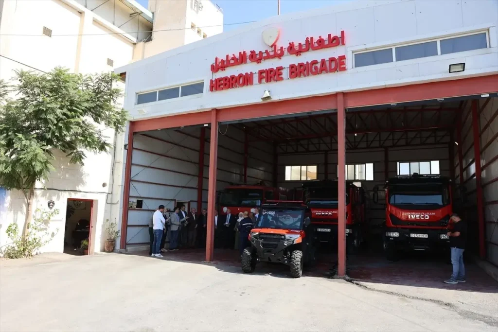 Türkiye-Filistin İşbirliği: El Halil’e Modern İtfaiye Aracı