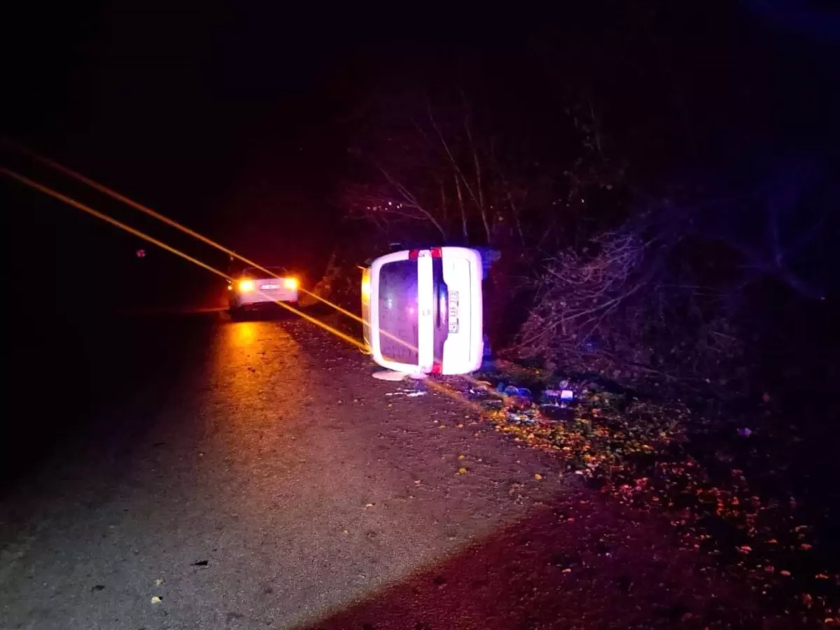 Tokat’ta Trafik Kazası: 1 Yaralı