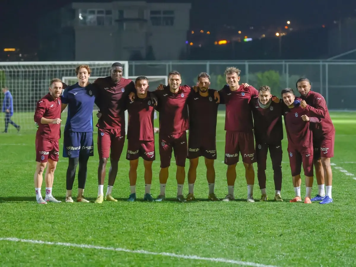 Trabzonspor, Başakşehir Maçı Hazırlıklarına Devam Ediyor