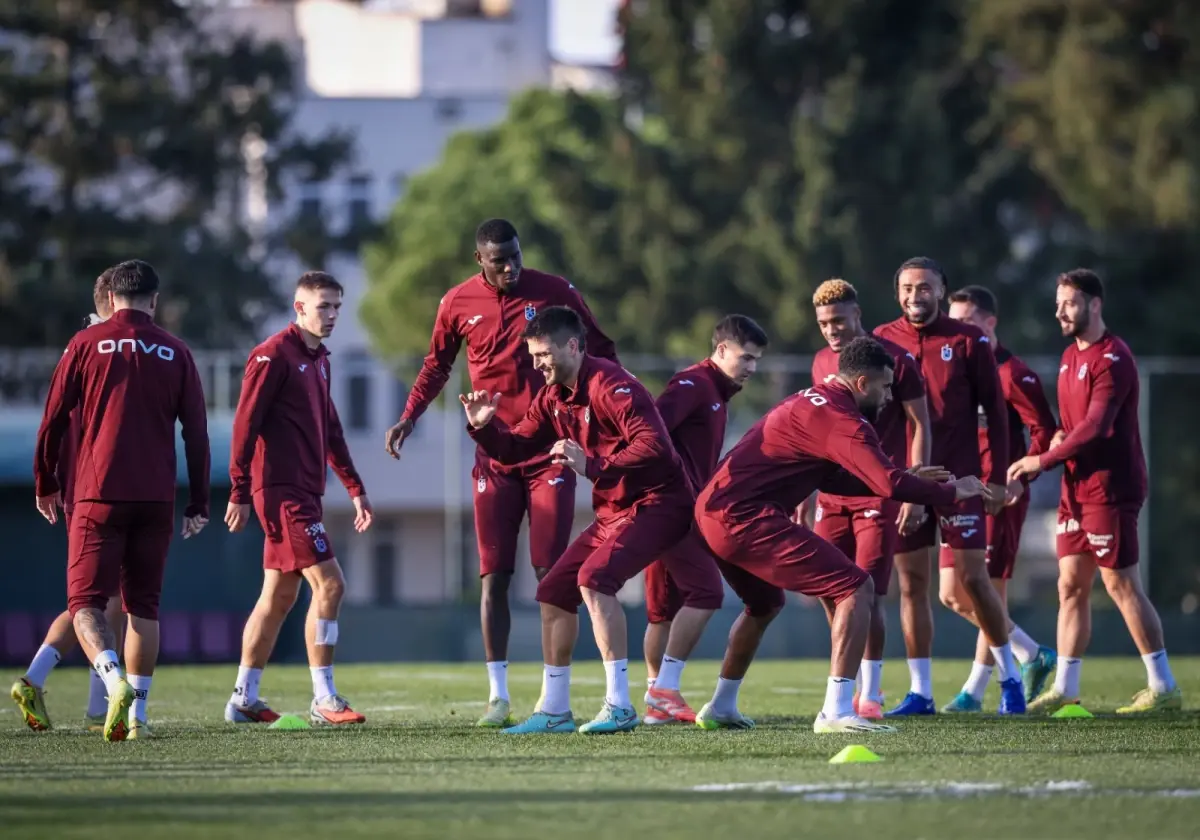 Trabzonspor Rams Başakşehir Maçına Hazırlanıyor