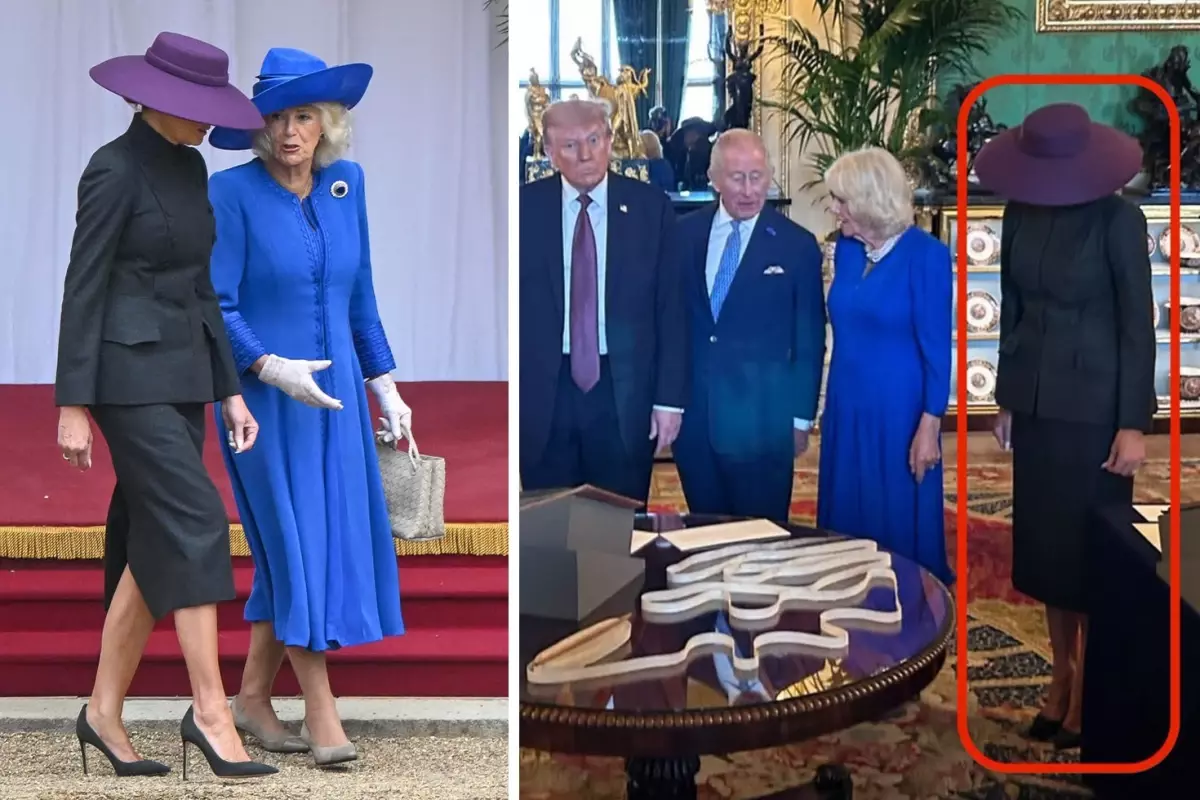 Kraliyet törenine damgasını vurdu! First Lady’yi tanıyabilene aşk olsun