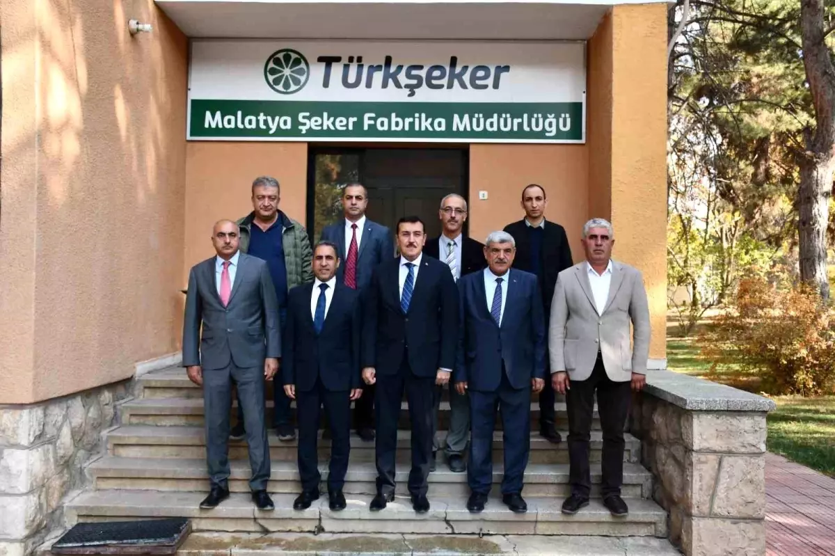 Tüfenkci, Malatya Şeker Fabrikası’nı Ziyaret Etti ve Ekonomik Canlılığı Vurguladı