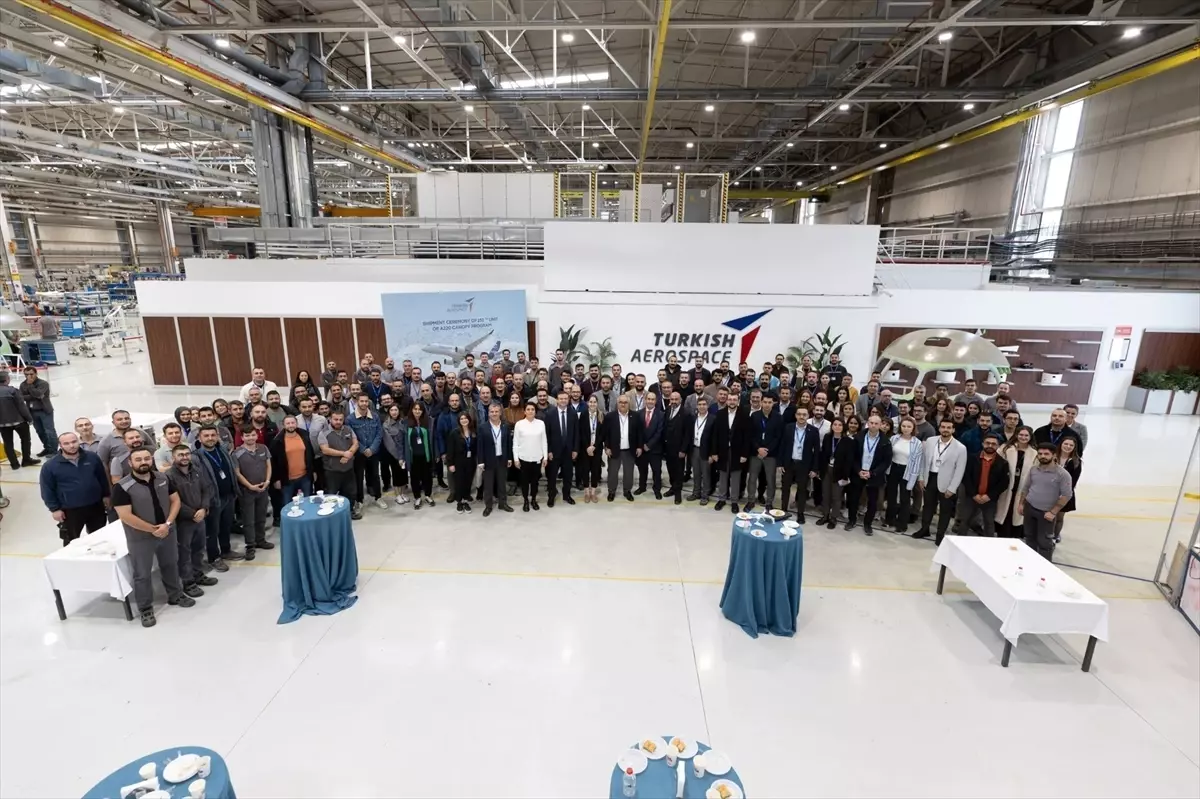 TUSAŞ, Airbus A220 Programında 250. Kanopiyi Teslim Etti