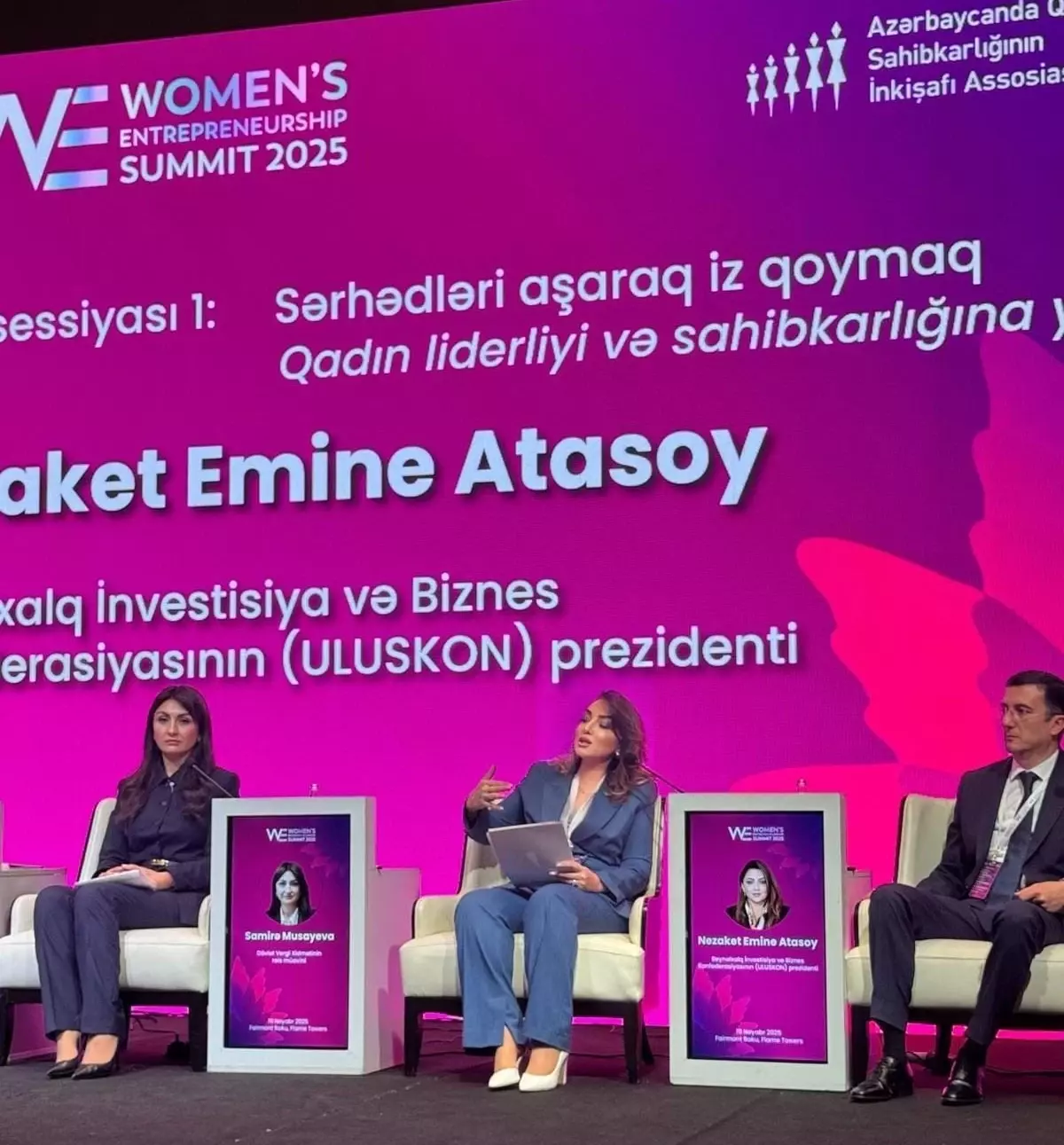 Kadın Girişimcilik Zirvesi Bakü’de