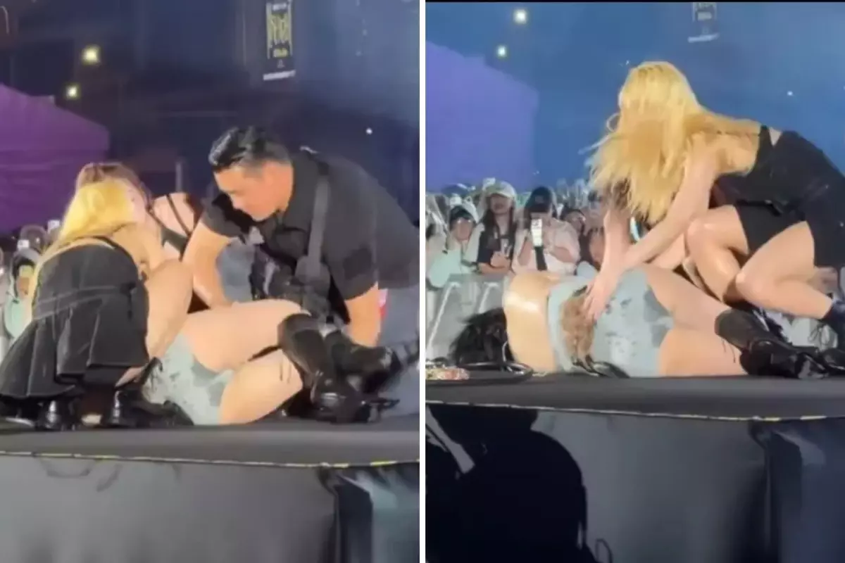 Ünlü pop yıldızı konser sırasında yere yığıldı! Sebebi herkesi şaşırttı