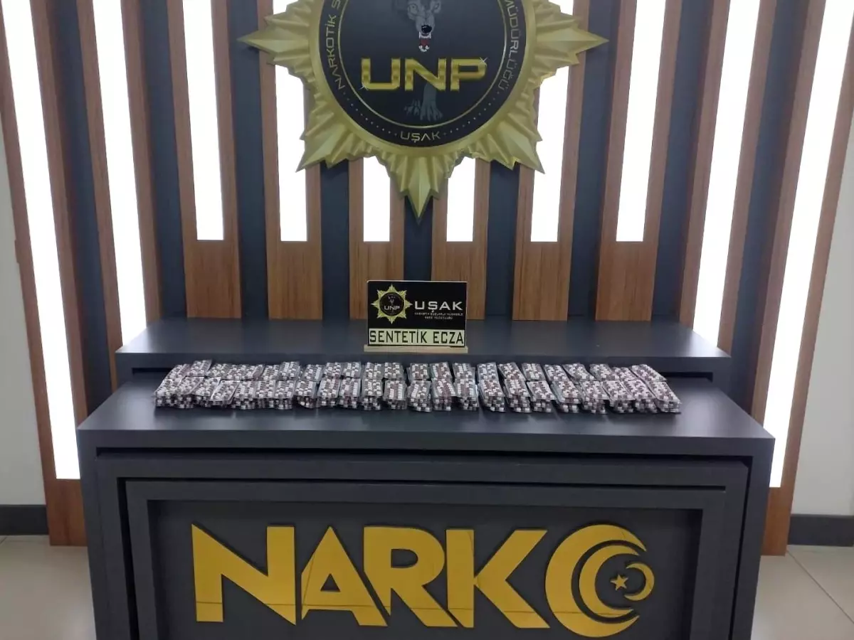 Uşak’ta Uyuşturucu Operasyonu: 4 Kişi Tutuklandı