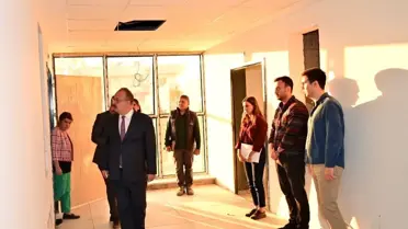 Aydın Huzurevi İnşaatında İnceleme