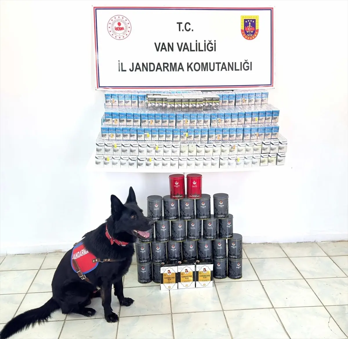 Erciş’te Gümrük Kaçağı Sigaraya Dev Operasyon