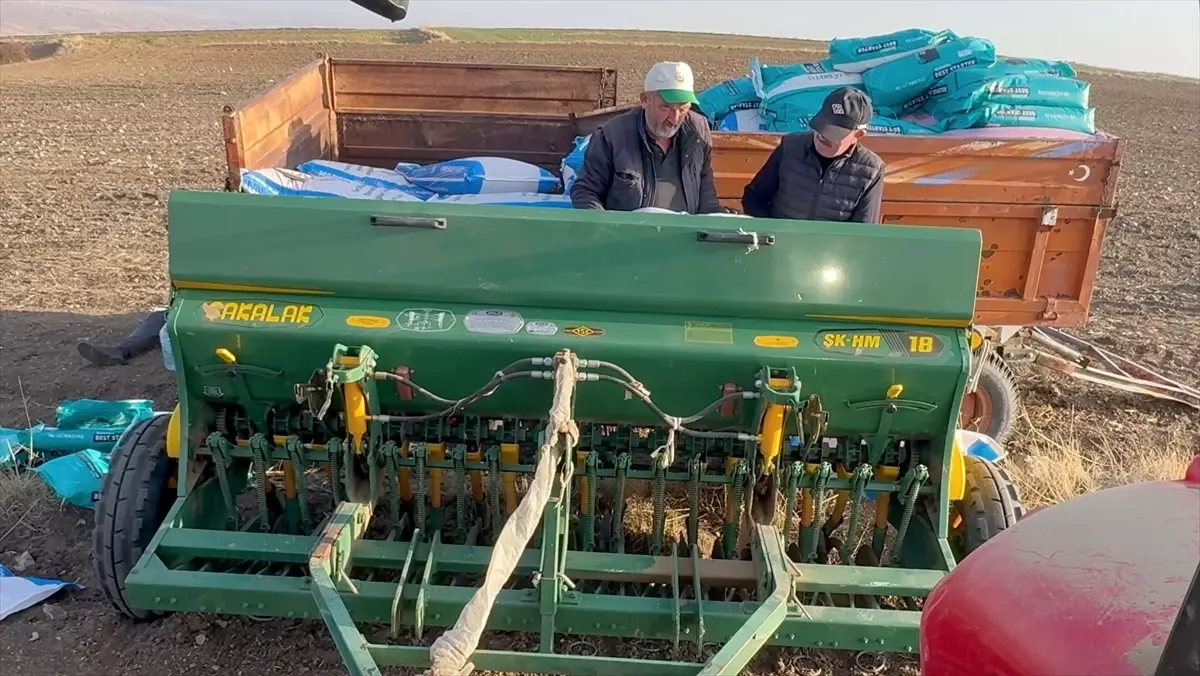 Yozgat’ta Buğday Ekiminde Gecikme