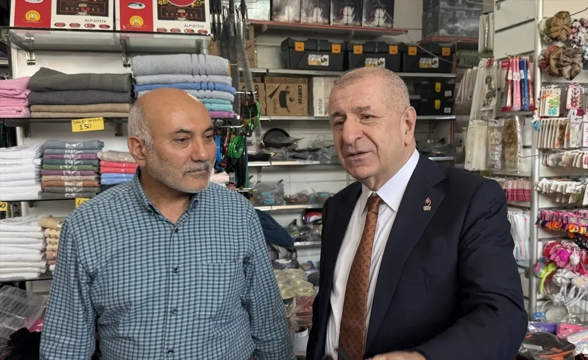 Özdağ Mersin’de Temaslarda Bulundu