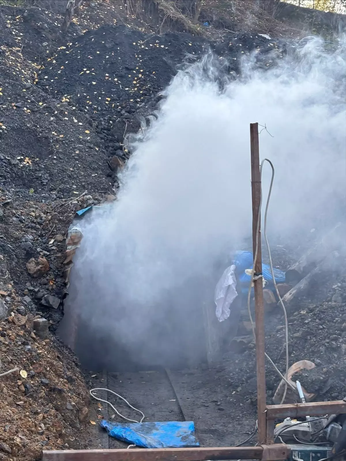 Zonguldak’ta 9 Kaçak Maden Ocağı Patlayıcı ile İmha Edildi