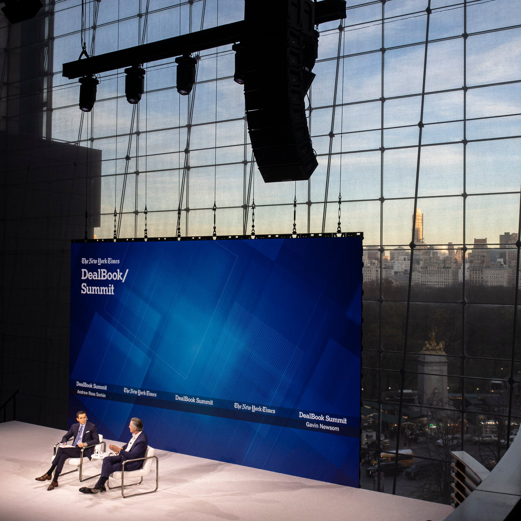 DealBook Summit Recap: Newsom, Kirk, AI, Trump and the Year’s Hot Topics