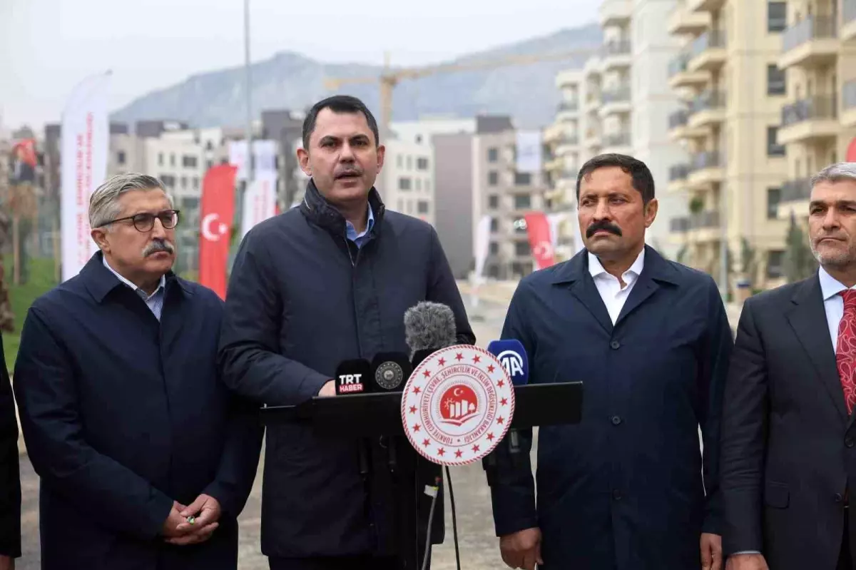 Bakan Kurum duyurdu! 500 bin konut projesine milyonlar başvurdu