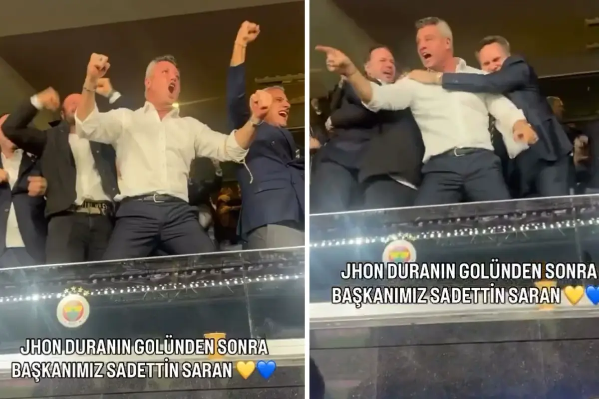90+5’te Gelen Gol Sonrası Sadettin Saran Kendinden Geçti