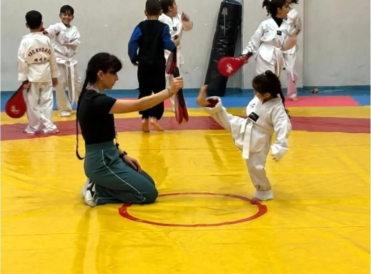 Patnos’ta Taekwondo Antrenmanları Yoğun İlgi Görüyor